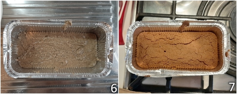 c. bake the pain d'épices in the oven in a loaf pan