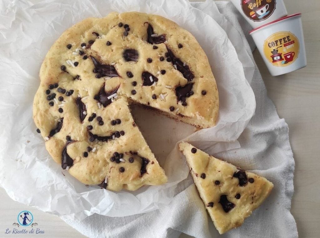 Cake with Nutella and yogurt