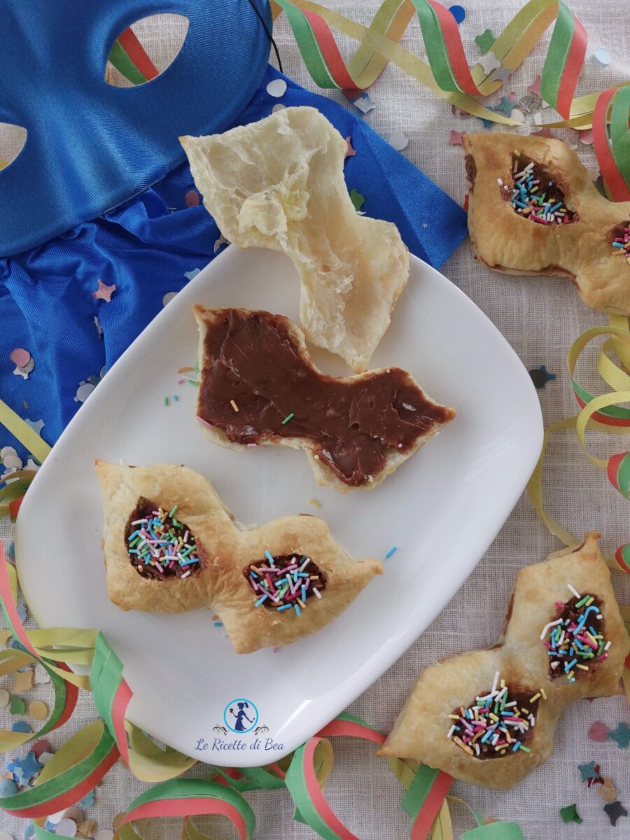 Carnival Masks with Nutella