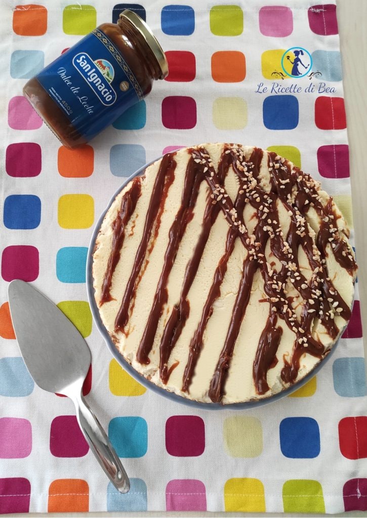 cheesecake with dulce de leche