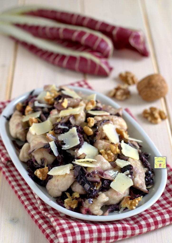 chicken bites with radicchio gp