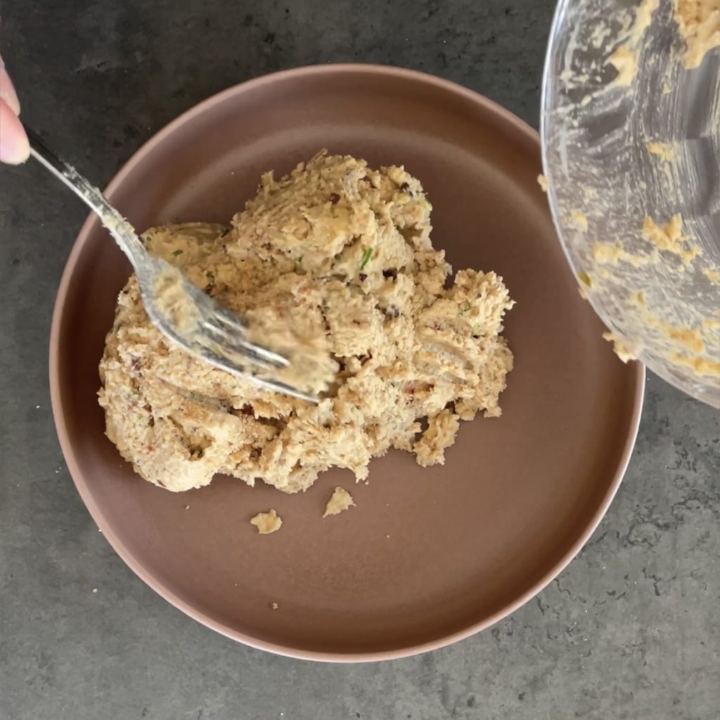 chickpea and tuna meatballs