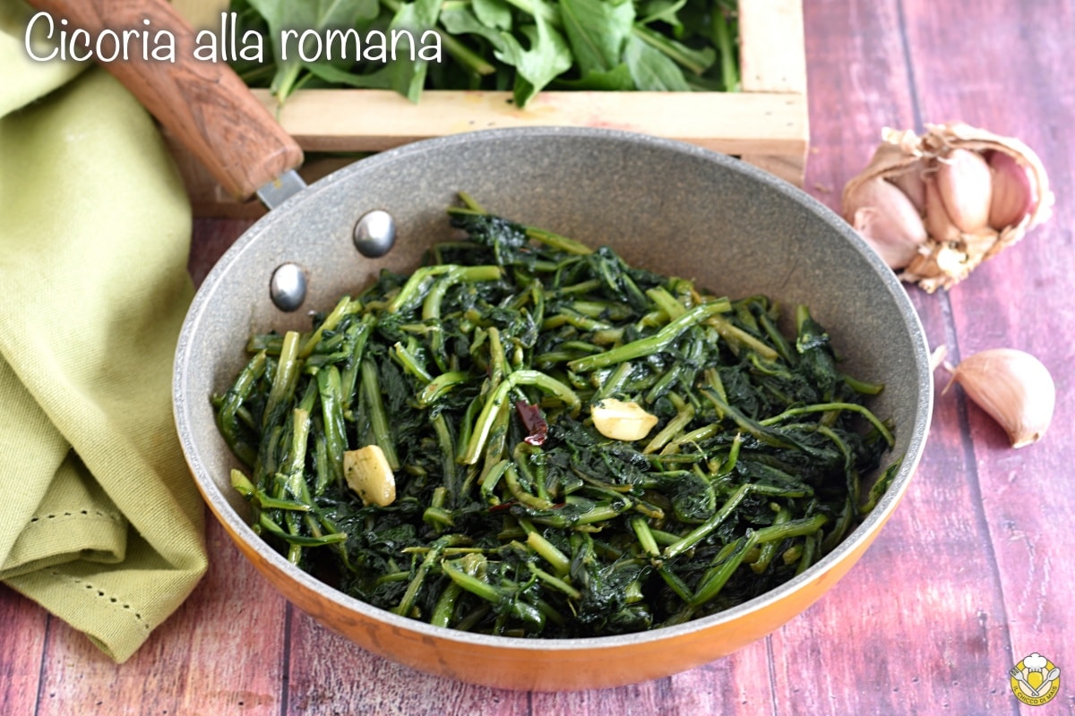 Chicory Sautéed Roman-Style