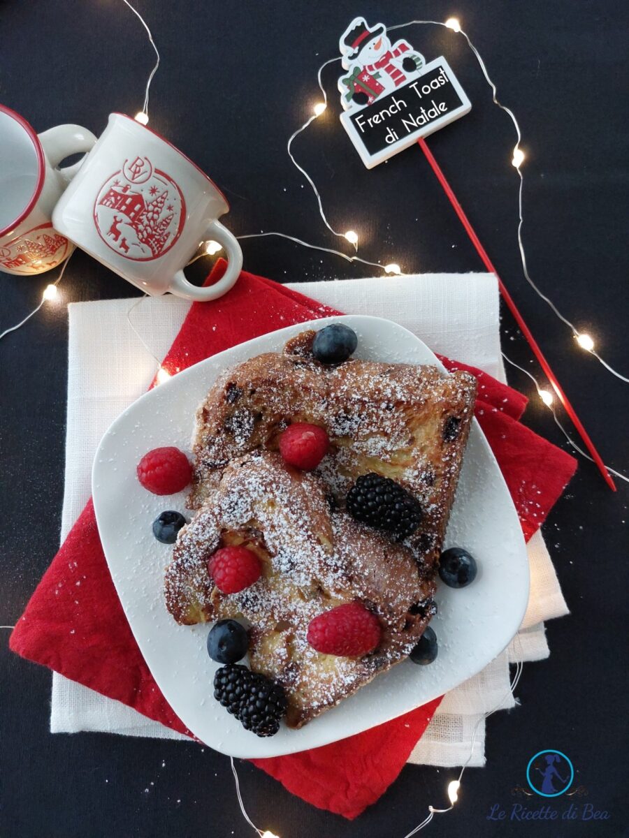 Christmas French Toast Recipe with Panettone