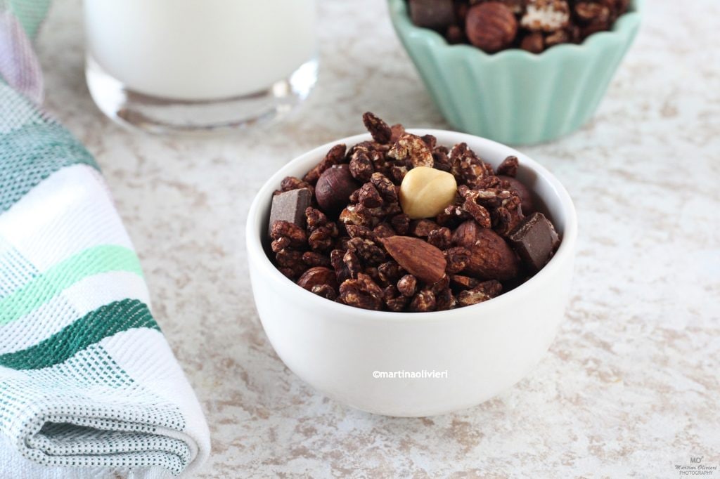 Cocoa and Nut Granola