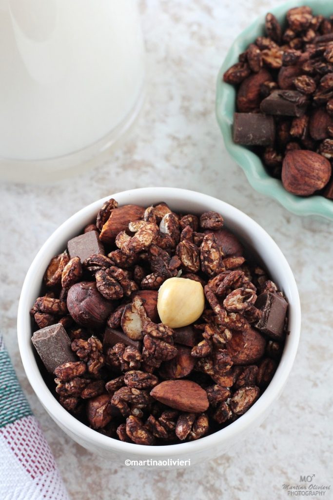 Cocoa and Nut Granola