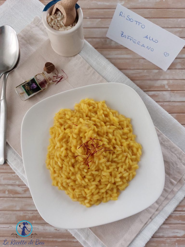 saffron risotto recipe