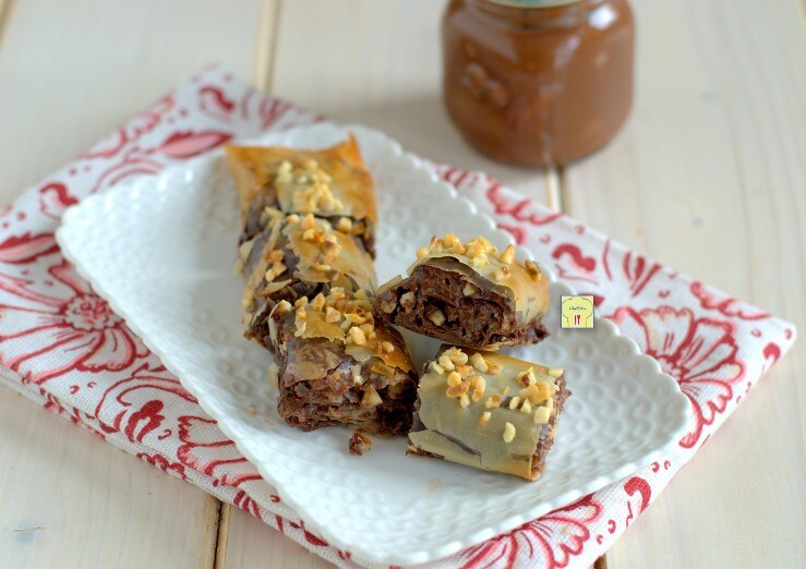 Crunchy Nutella Roll