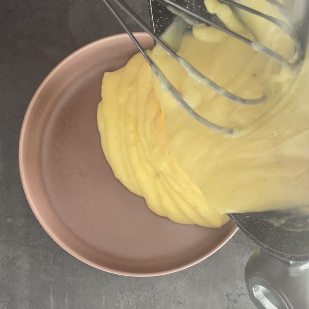 custard cream with cornstarch