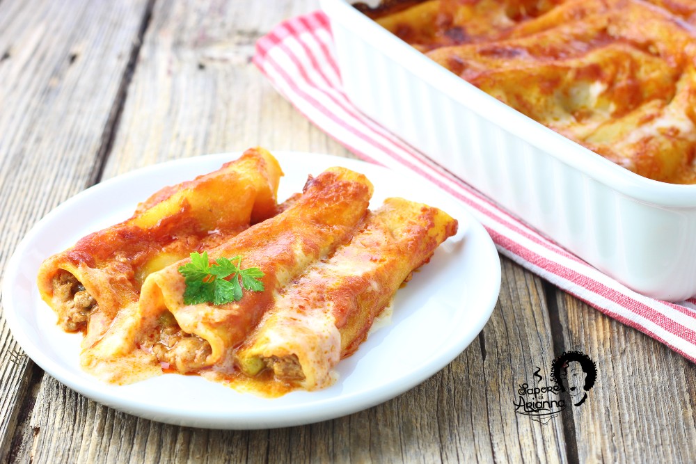 Dry Cannelloni Stuffed with Meat