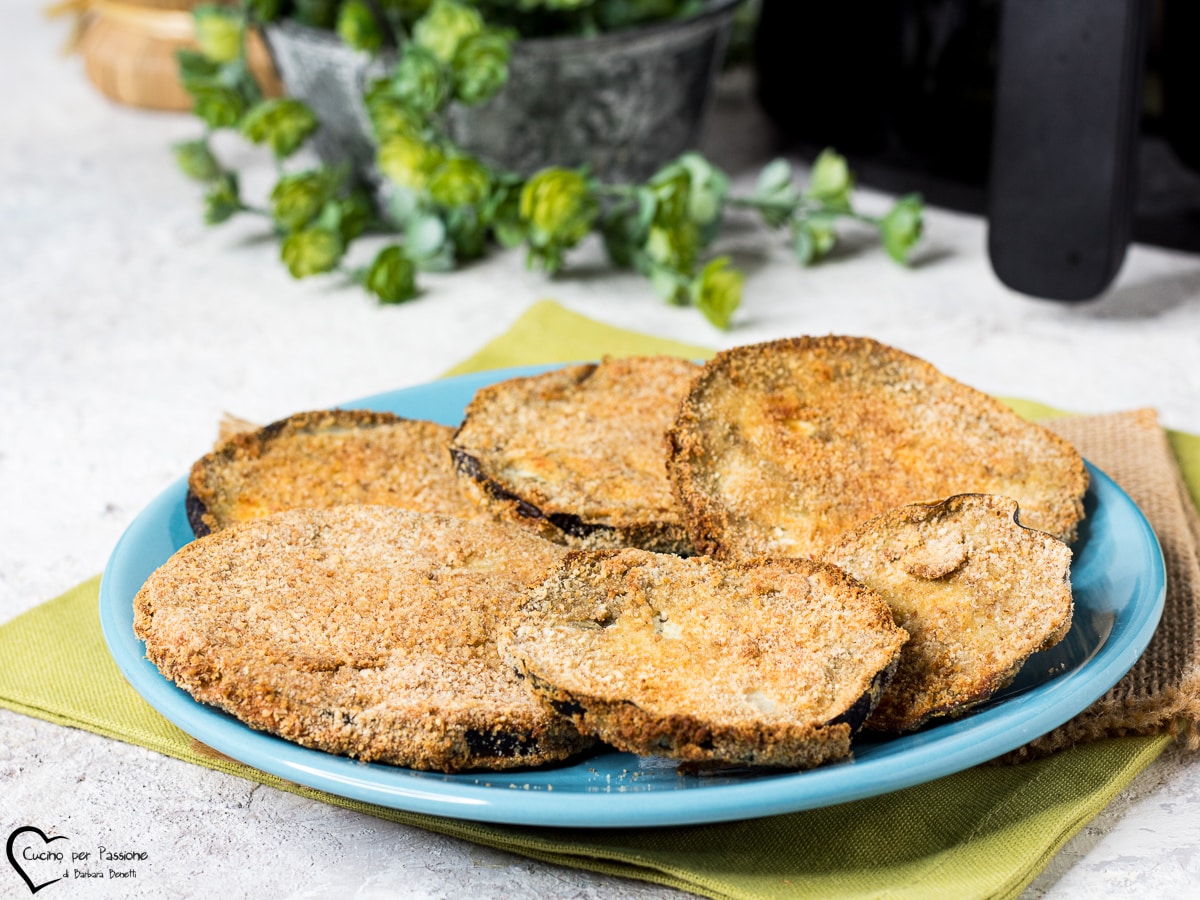 EGGPLANT CUTLETS IN AIR FRYER