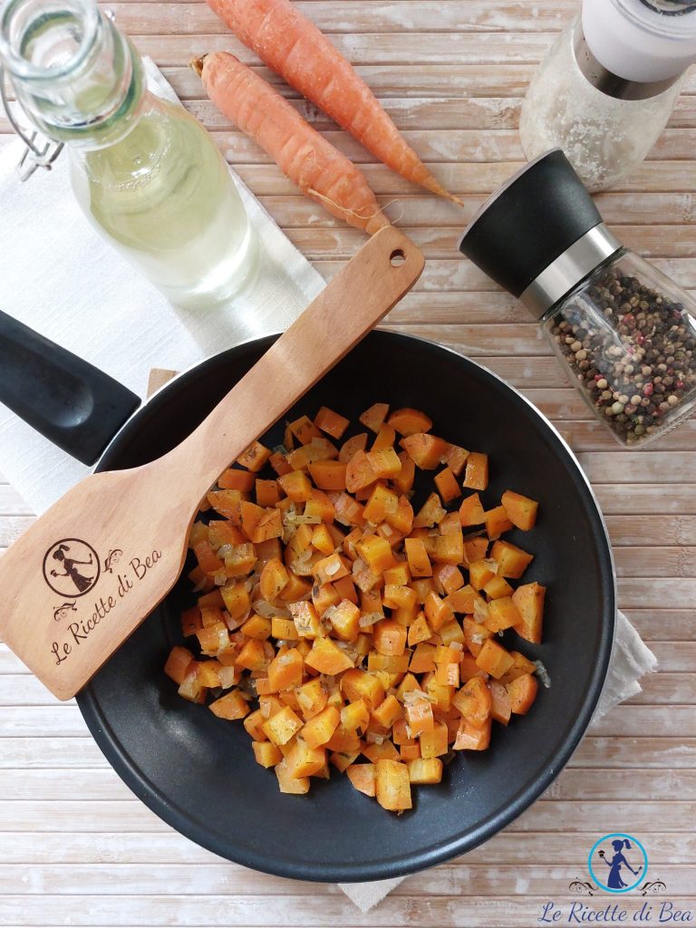 flavorful skillet cooked carrots