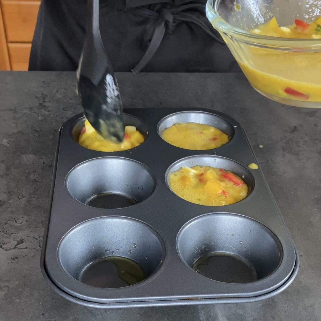 frittata with bell peppers