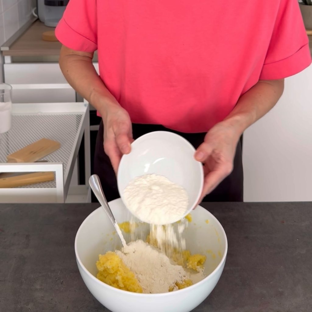 gnocchi with potato flakes