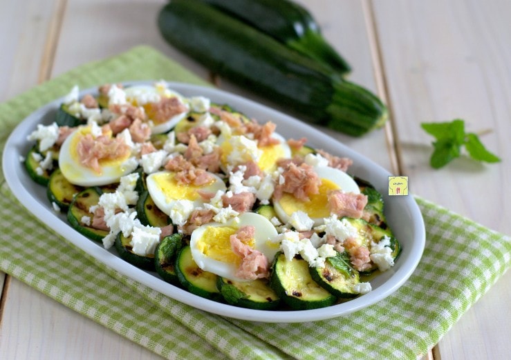 Grilled Zucchini Salad