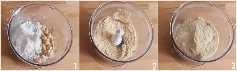 hazelnut amaretti recipe hazelnut cookies without flour only egg whites only 4 ingredients gluten-free butter-free il chicco di mais 1 chop hazelnuts