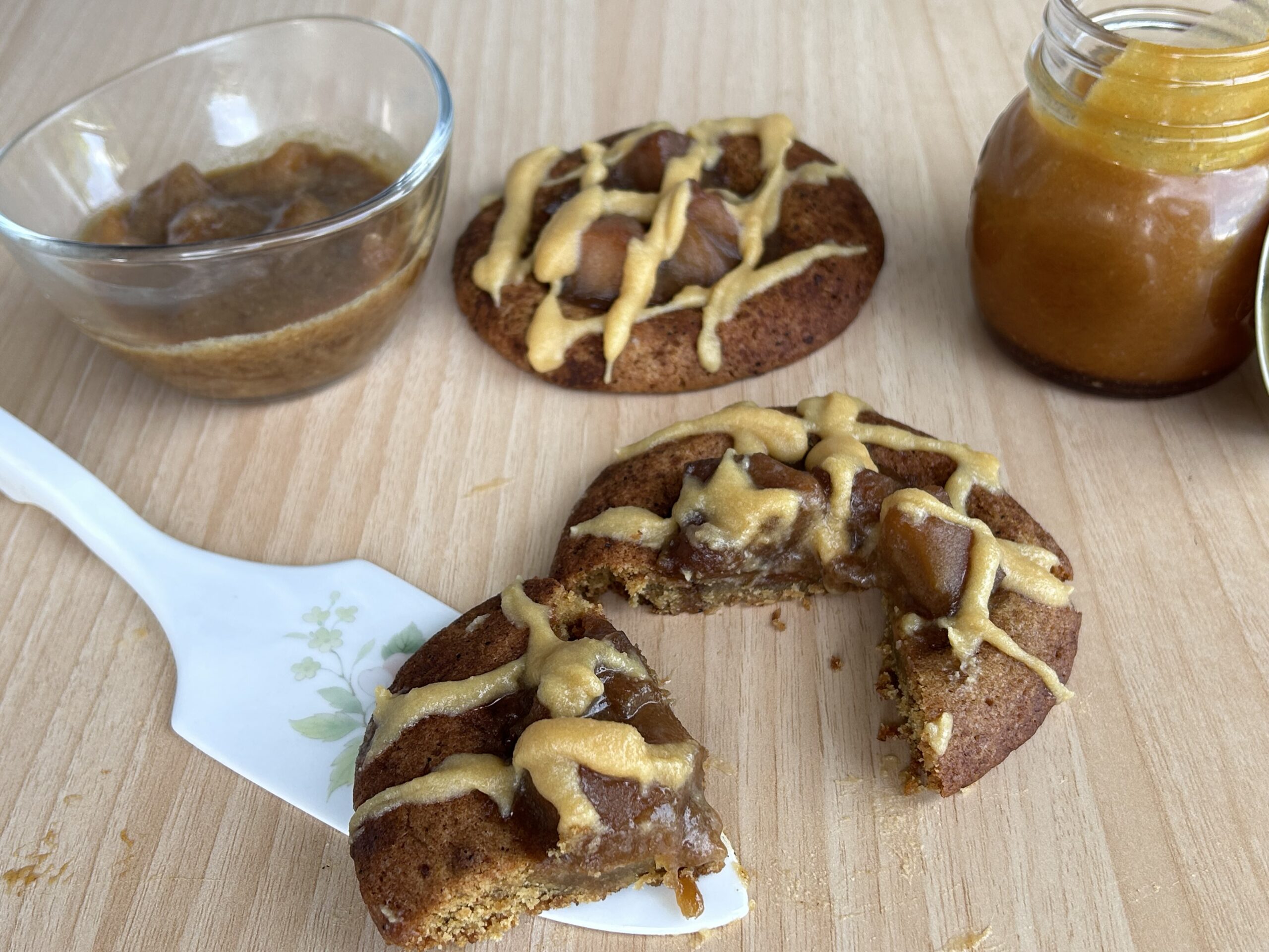 Crumbl Style Apple Pie Cookies