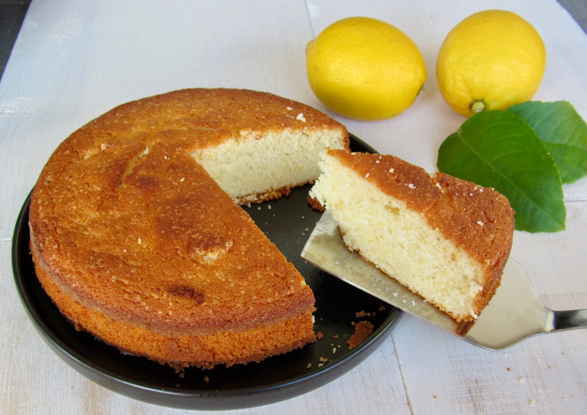Lemon Cake with Egg Whites Only