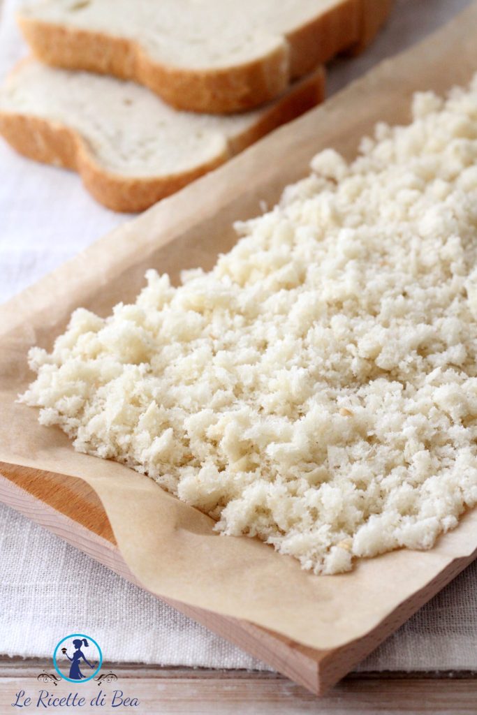 perfect dry frying with homemade white bread