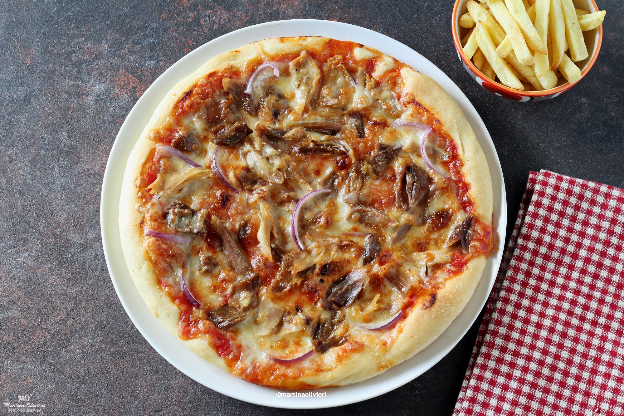 Homemade Kebab Pizza