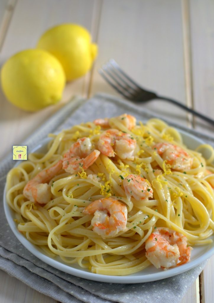 lemon and prawn linguine gp