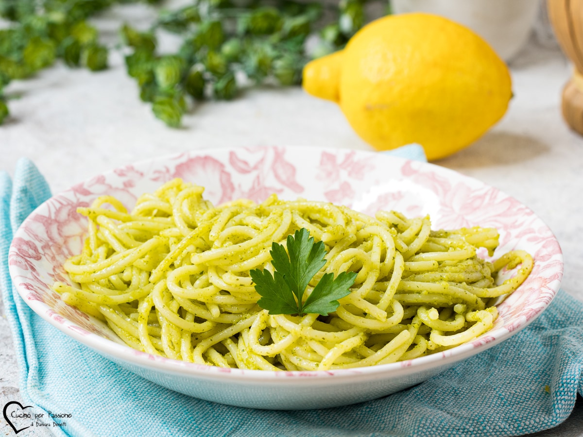 LEMON PESTO PASTA