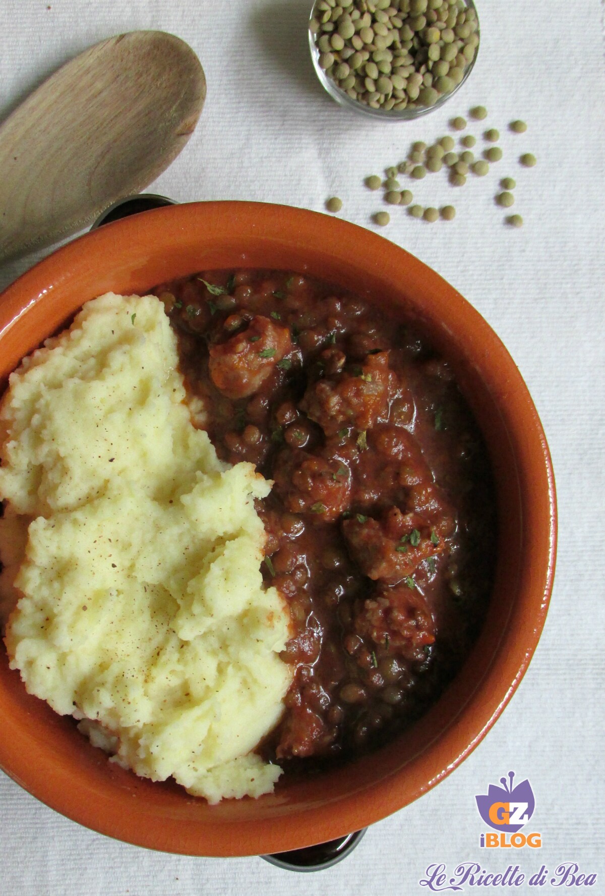Lentils with Sausage