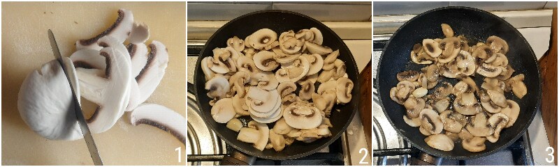 mushroom and cooked ham crepes easy recipe savory crepes filled baked with béchamel the grain of corn 1 cooking mushrooms