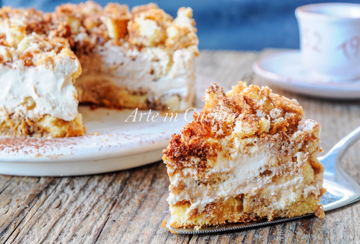 CRUMBLED TIRAMISU with Nutella