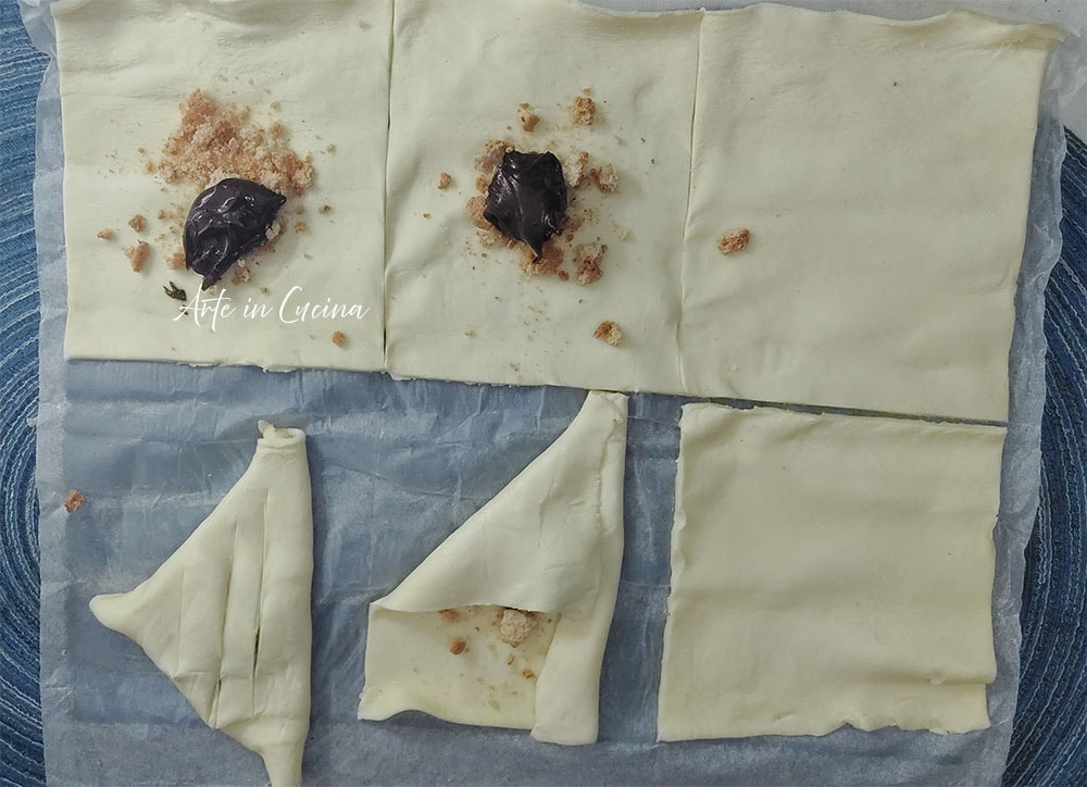 NUTELLA AND AMARETTI PUFF PASTRIES in 5 Minutes