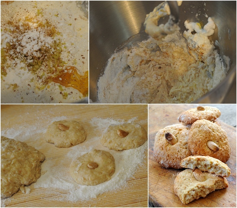 NZUDDI SWEET ALMOND cookies Sicilian recipe