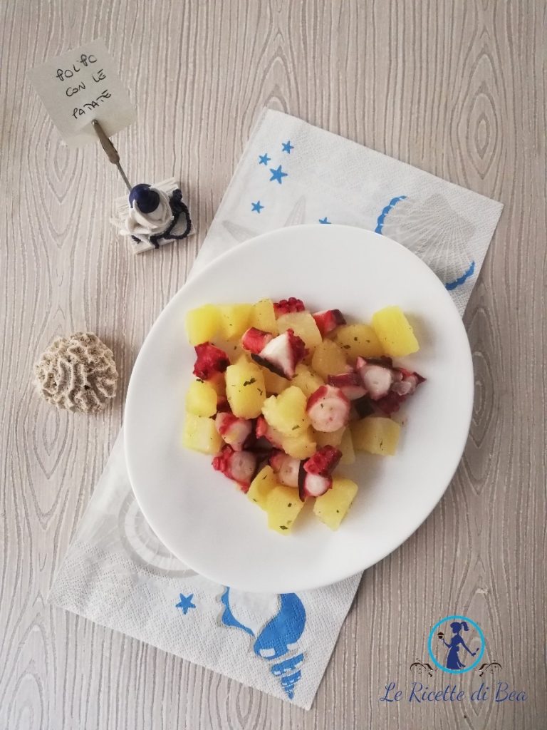 octopus with potatoes