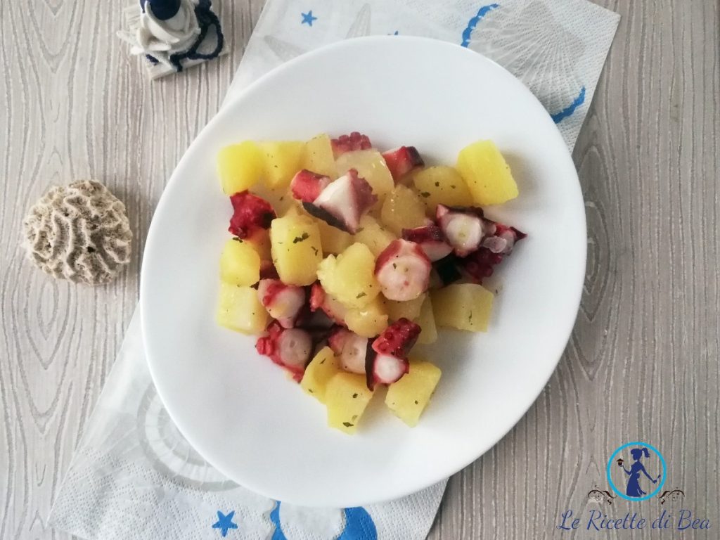 octopus with potatoes