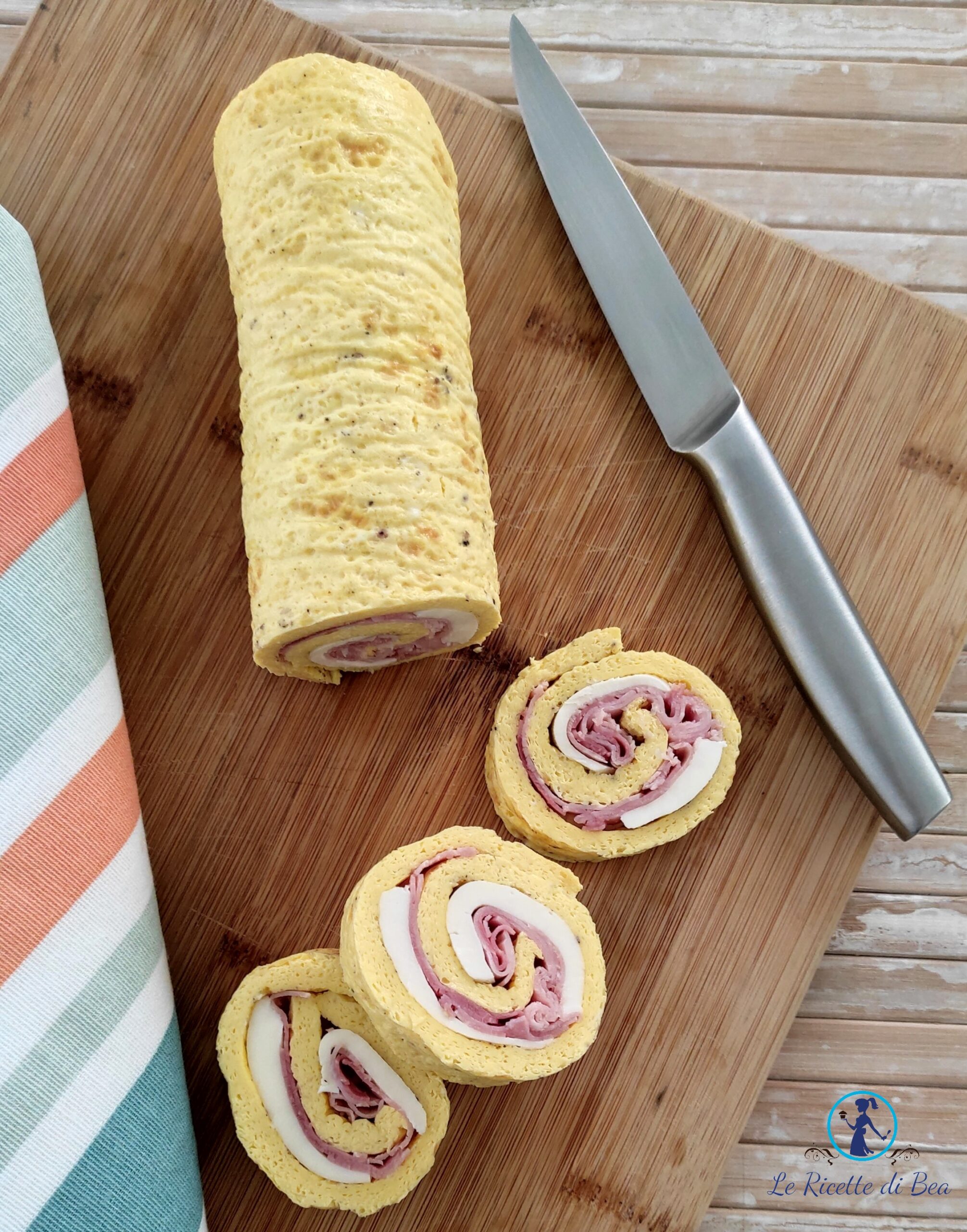 Baked Omelet Roll