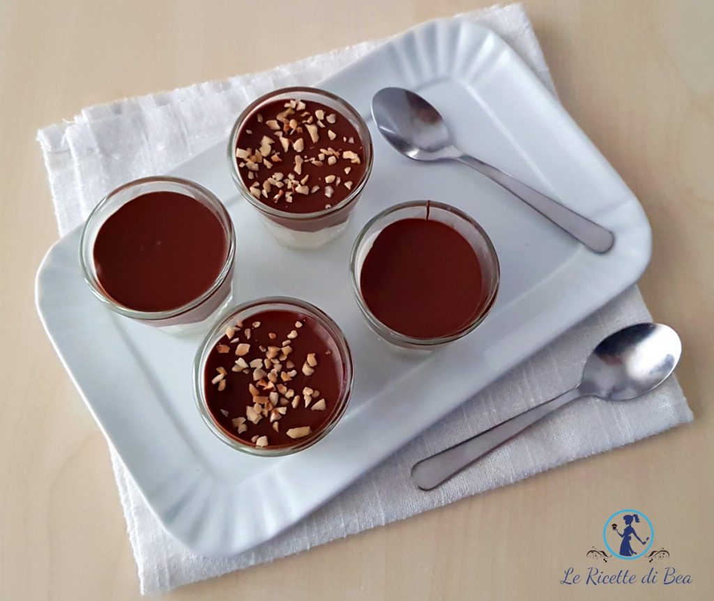 dessert with nutella