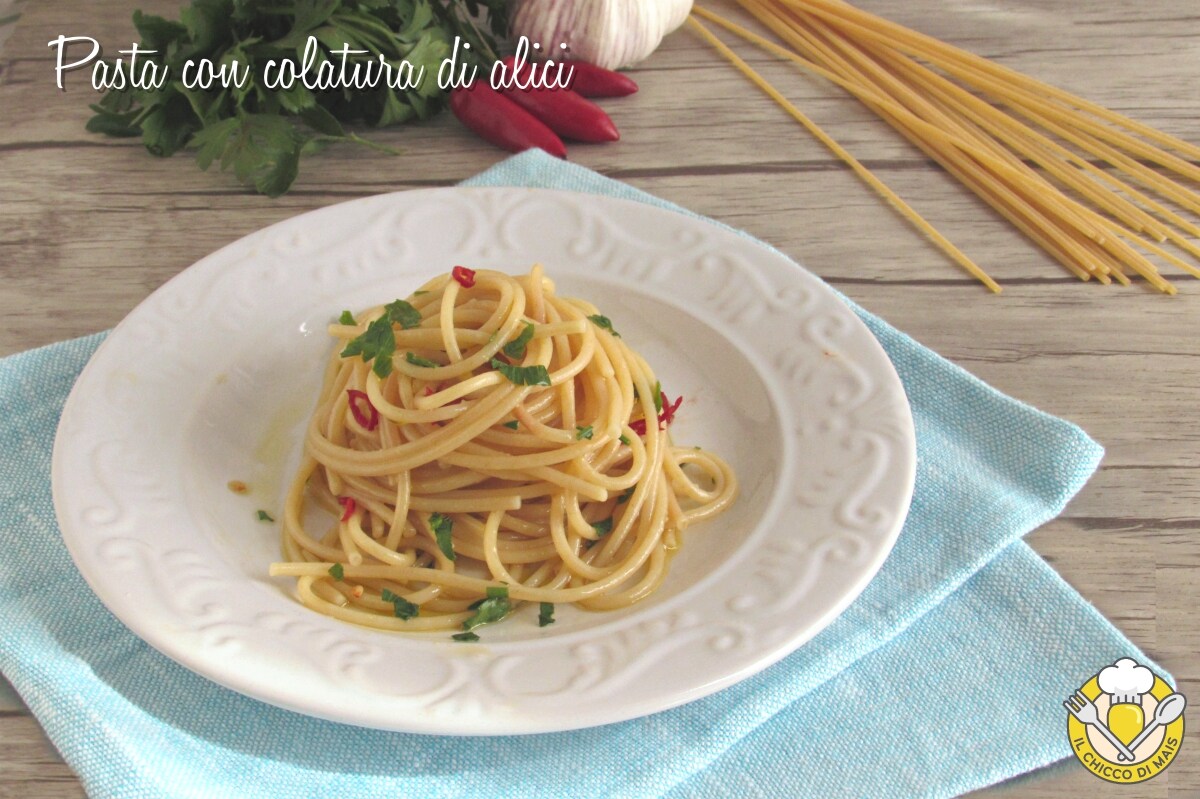 Pasta with Anchovy Sauce from Cetara