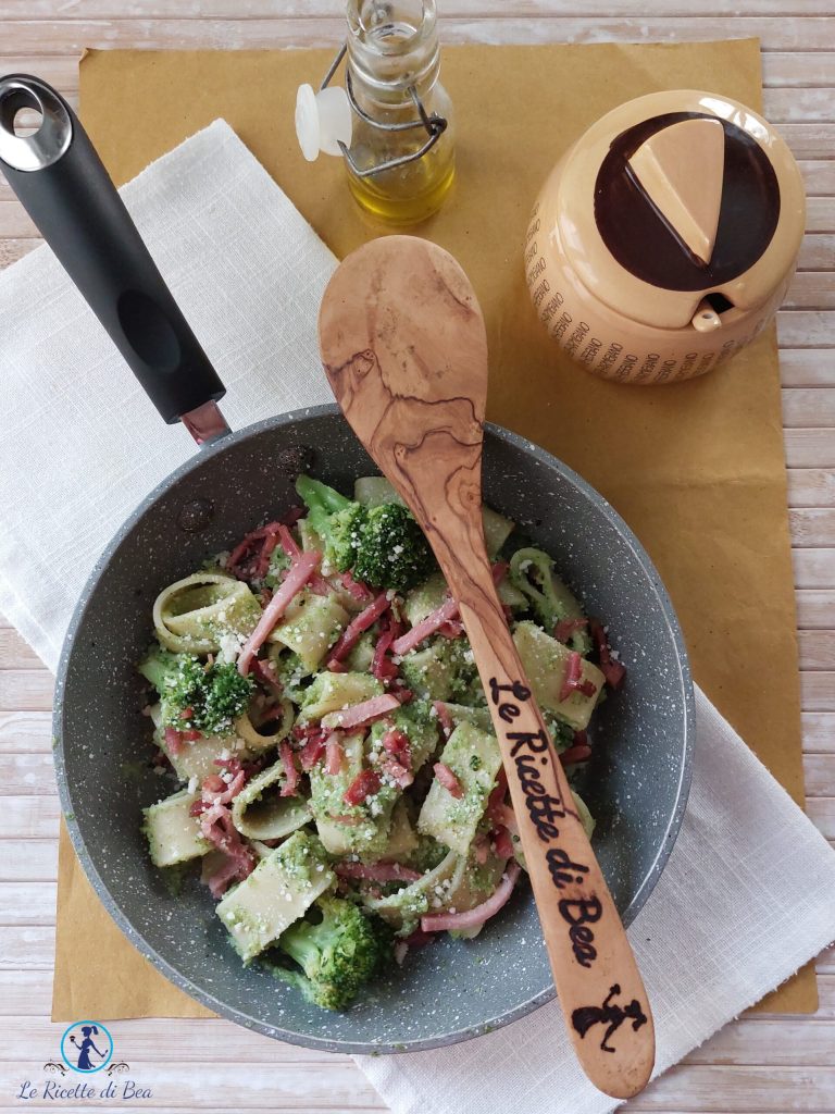 pasta with broccoli cream