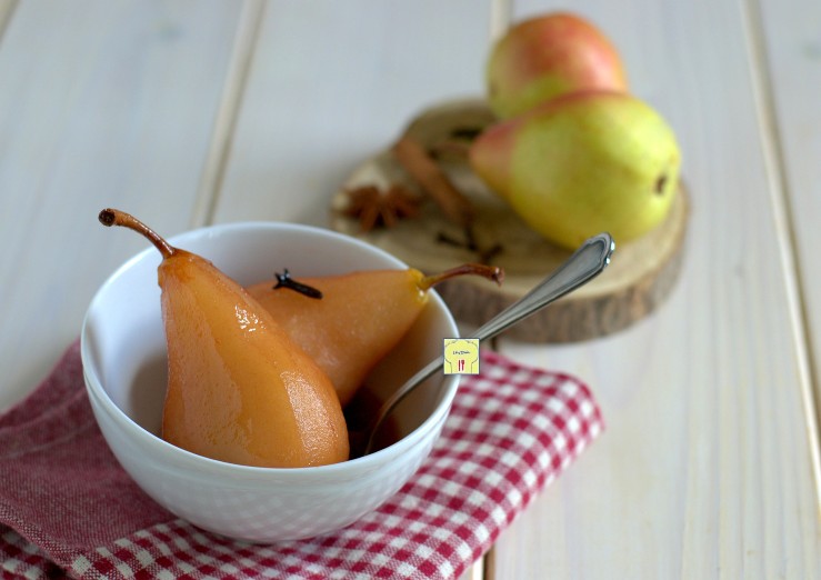 Pears in Red Wine