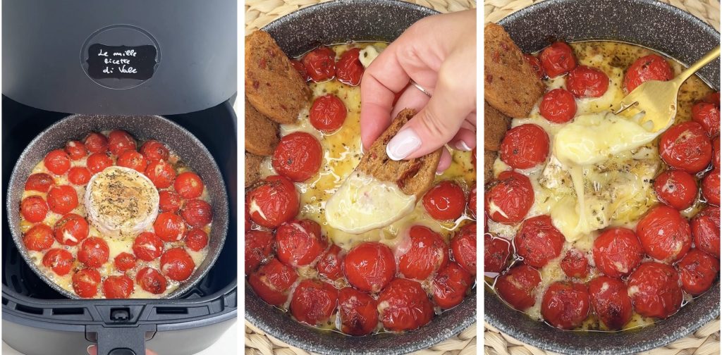 Brie with Roasted Cherry Tomatoes