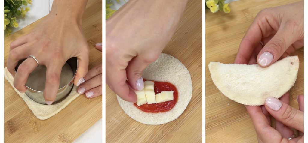 Pizzaiola Bread Sofficini in Air Fryer