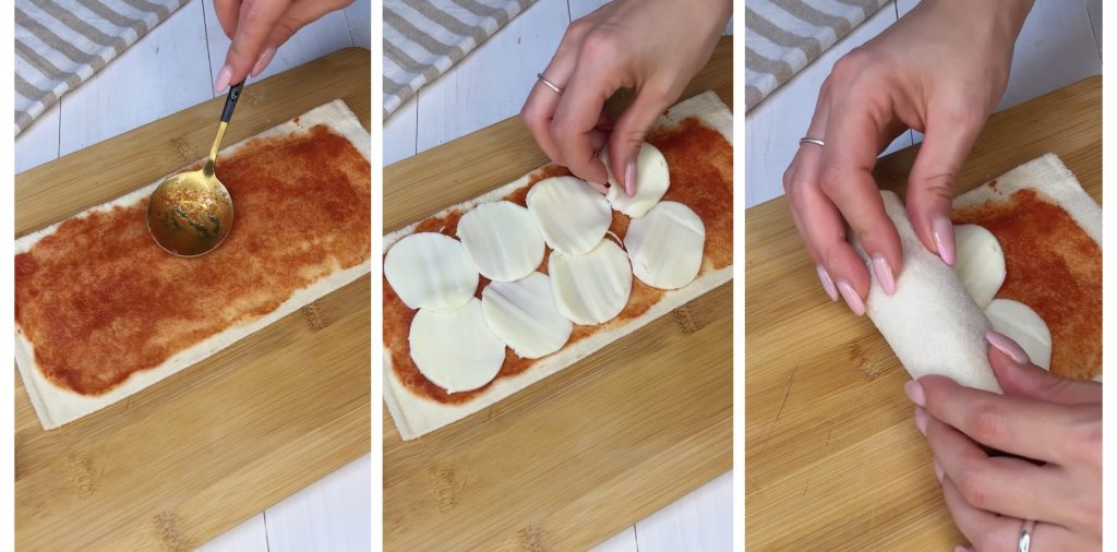 Air Fryer Pizza Rolls