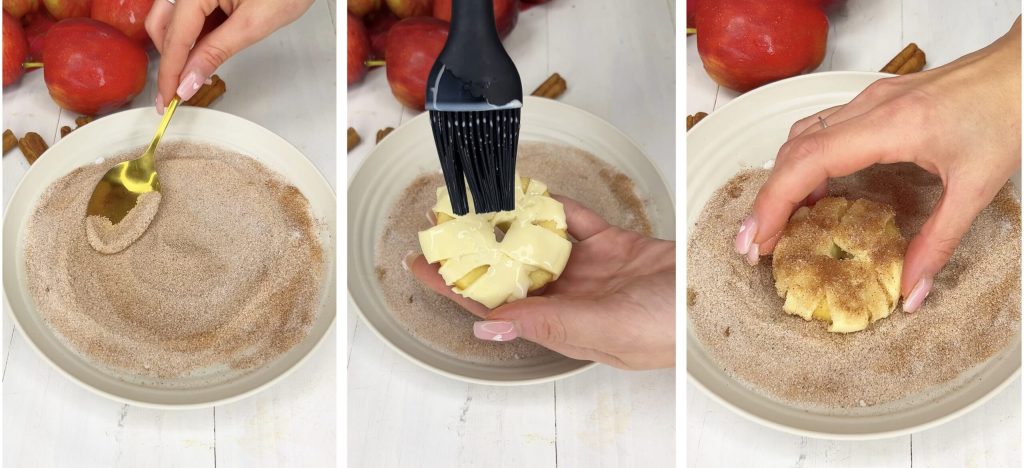 Apple Donuts in Air Fryer