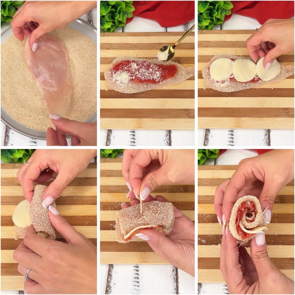 Chicken Rolls alla Pizzaiola