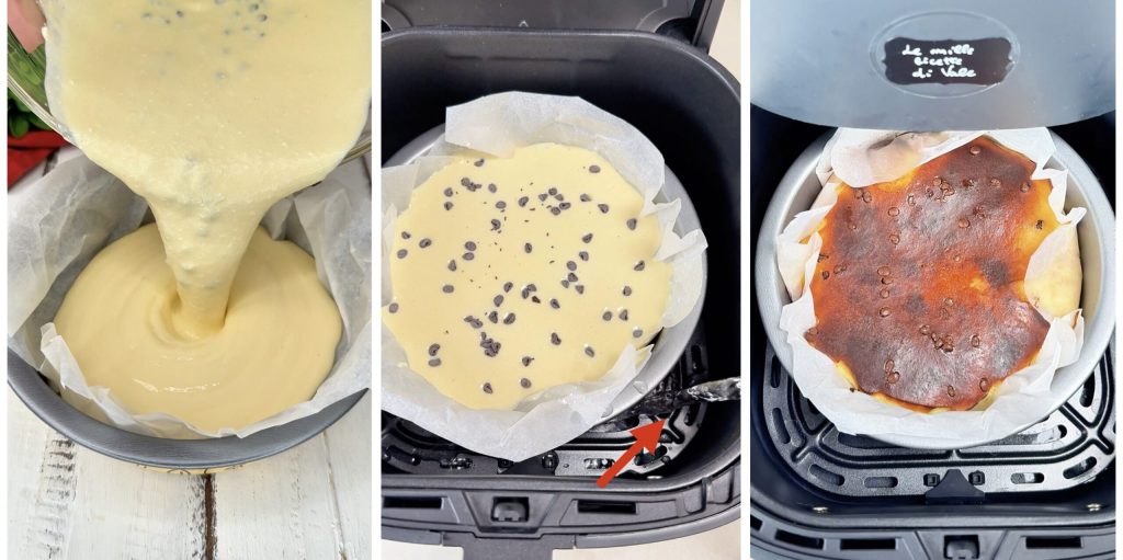 Magic Flourless Cake - in Air Fryer