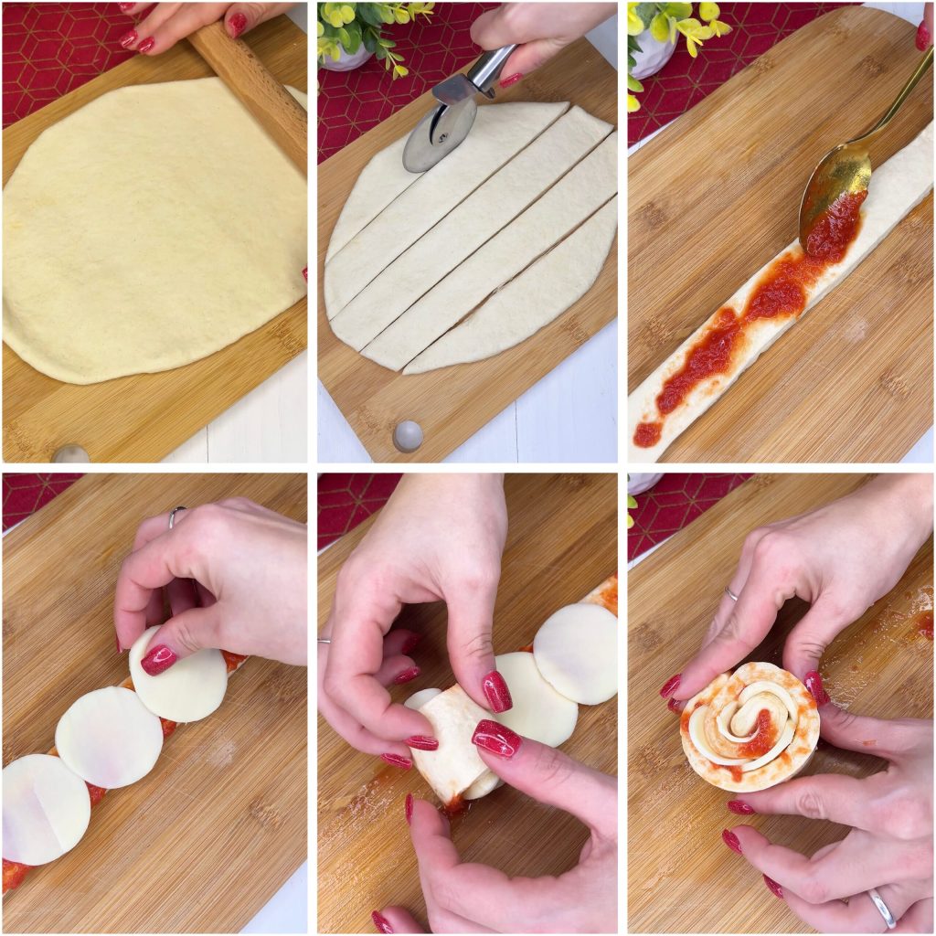 Air Fryer Pizza Muffins