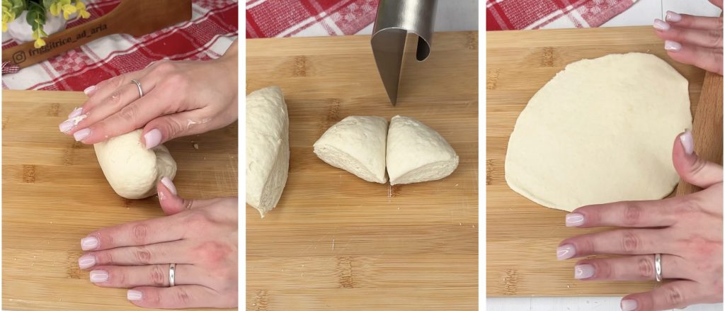 No-rise Flatbreads with Mushrooms in Air Fryer