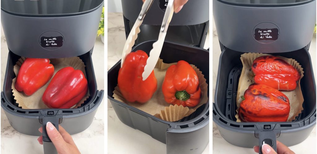 Air Fryer Roasted Peppers