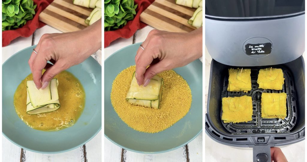 Zucchini Bundles in Air Fryer