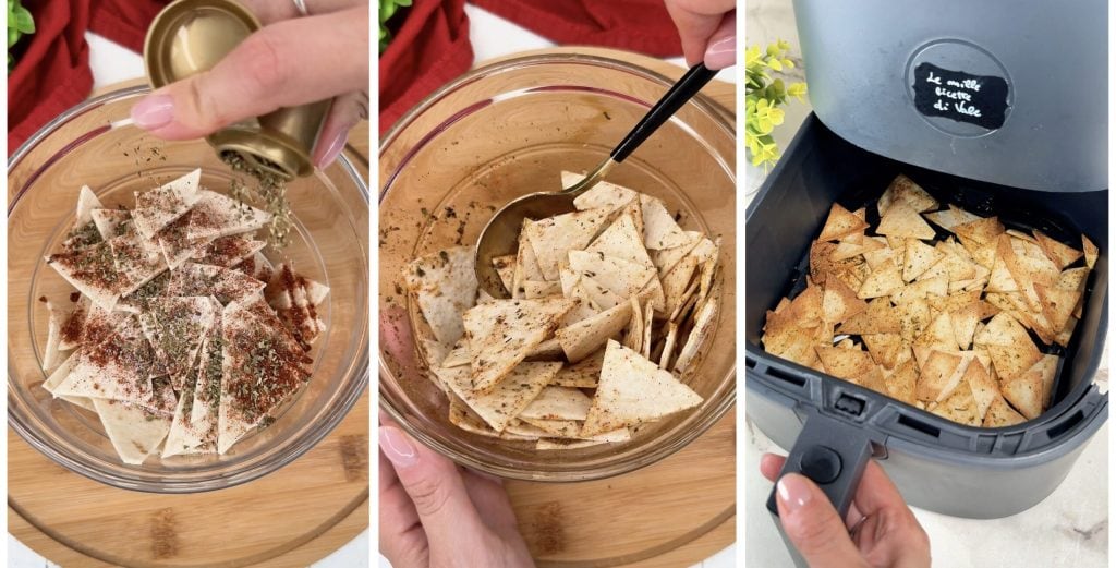 Light and Crunchy Nachos – the light version to make in 5 minutes