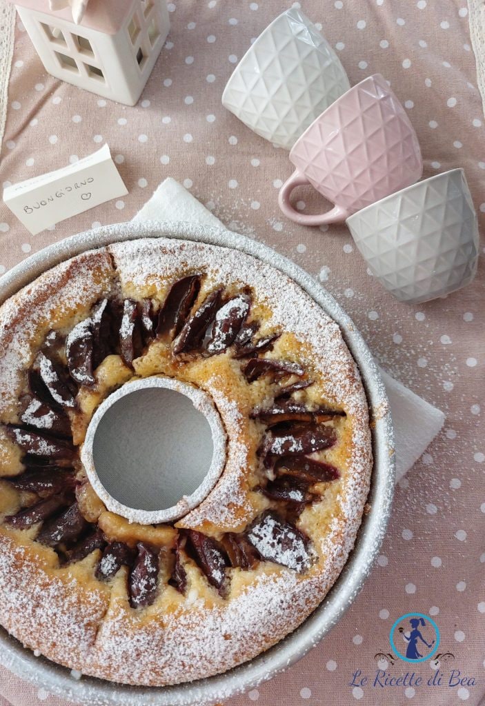 plum bundt cake